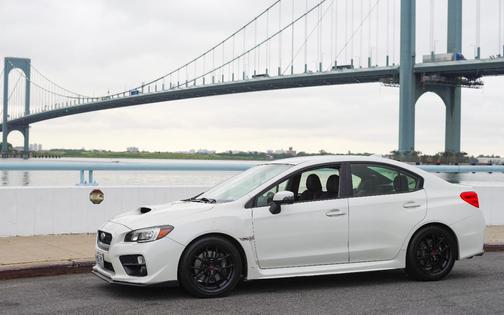 White 2016 Subaru WRX STI Base