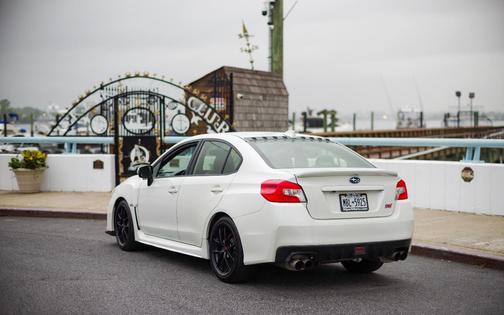 White 2016 Subaru WRX STI Base