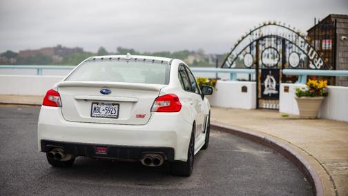 White 2016 Subaru WRX STI Base