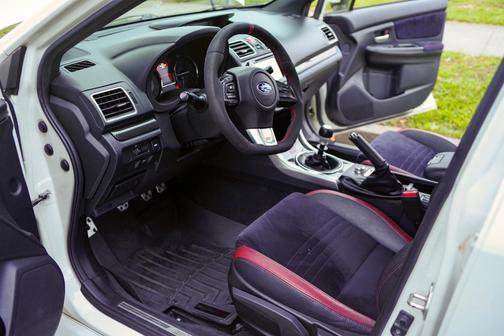 White 2016 Subaru WRX STI Base
