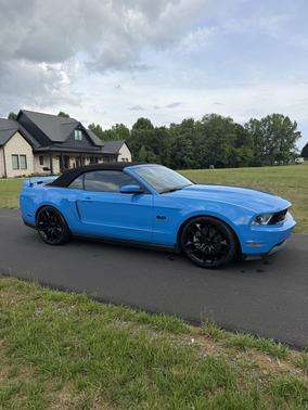 Blue 2011 Ford Mustang GT