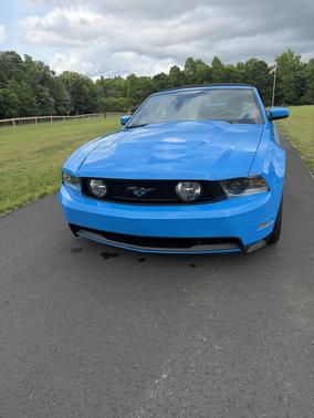 Blue 2011 Ford Mustang GT