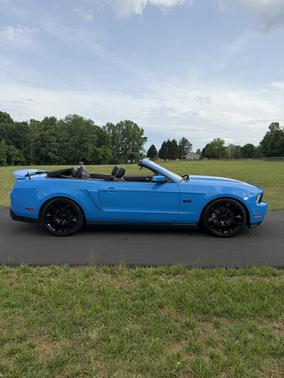 Blue 2011 Ford Mustang GT