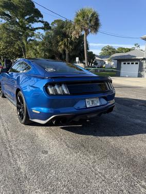 Blue 2018 Ford Mustang GT