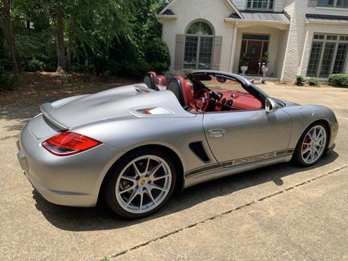 Silver 2011 Porsche Boxster Spyder