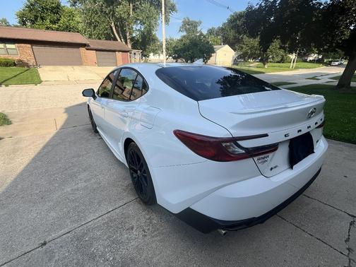White 2025 Toyota Camry SE