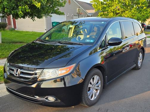 Black 2016 Honda Odyssey EX-L