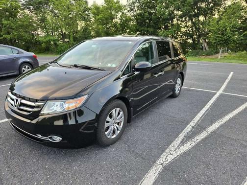 Black 2016 Honda Odyssey EX-L