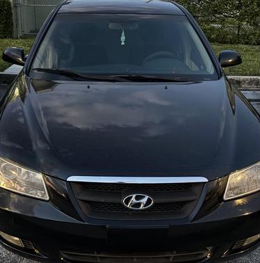 Black 2007 Hyundai SONATA SE
