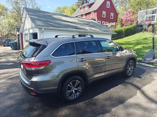 Gray 2018 Toyota Highlander LE Plus