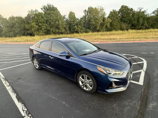 Blue 2018 Hyundai SONATA SEL