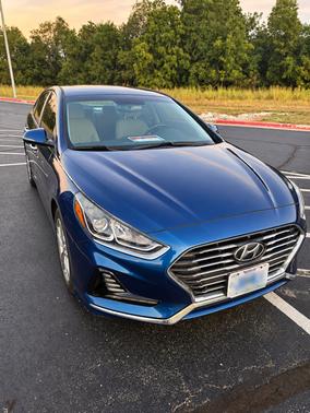 Blue 2018 Hyundai SONATA SEL