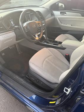 Blue 2018 Hyundai SONATA SEL