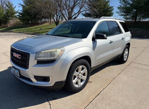 Silver 2014 GMC Acadia SLE-2