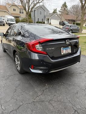 Blue 2019 Honda Civic LX
