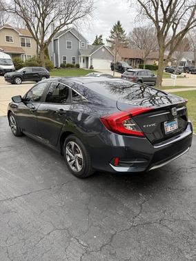 Blue 2019 Honda Civic LX