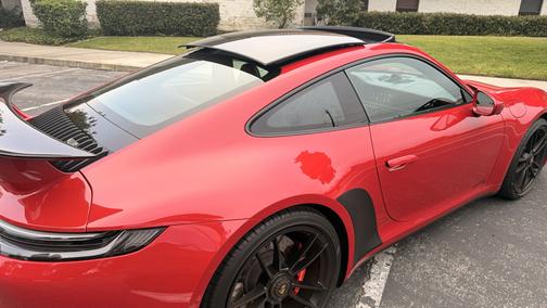 Red 2022 Porsche 911 911 Carrera 4 GTS