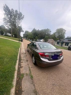 Gold 2013 Honda Civic LX