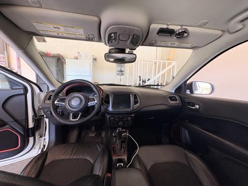 White 2021 Jeep Compass Trailhawk
