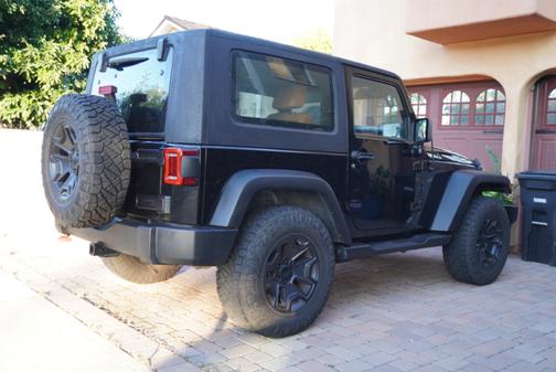 Black 2012 Jeep Wrangler Sport