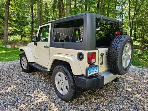 Beige 2011 Jeep Wrangler Sahara
