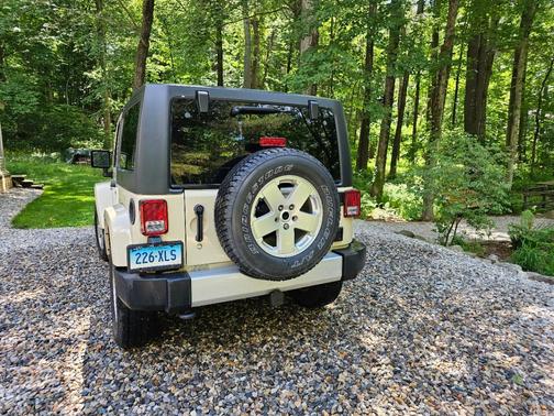Beige 2011 Jeep Wrangler Sahara