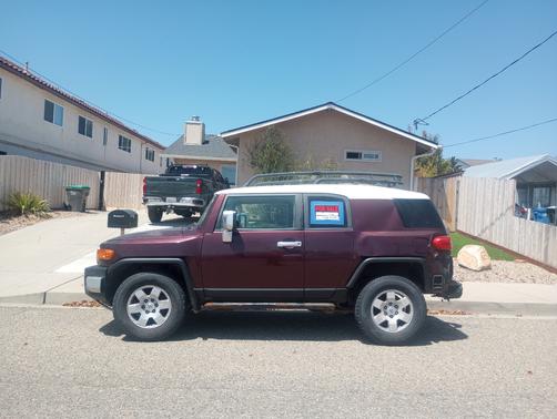 Red 2007 Toyota FJ Cruiser Base