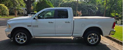 White 2015 RAM 1500 Laramie