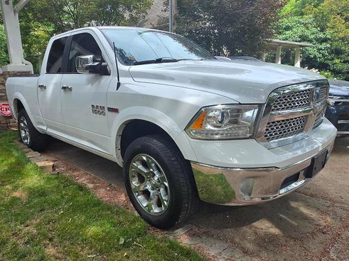 White 2015 RAM 1500 Laramie