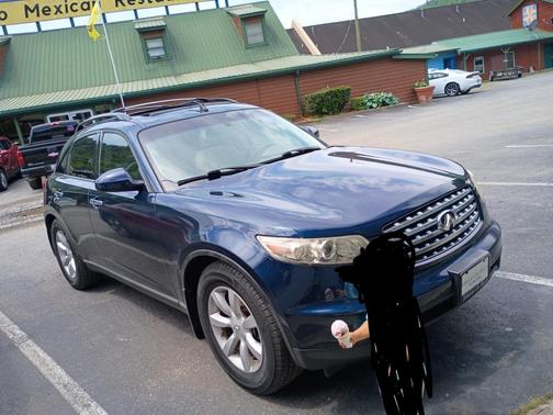 Blue 2005 INFINITI FX35 Base