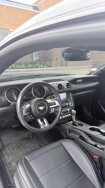 Gray 2022 Ford Mustang EcoBoost Premium