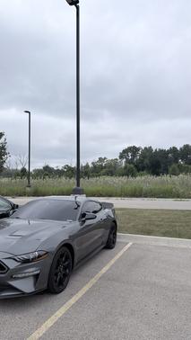 Gray 2022 Ford Mustang EcoBoost Premium