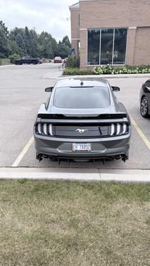 Gray 2022 Ford Mustang EcoBoost Premium