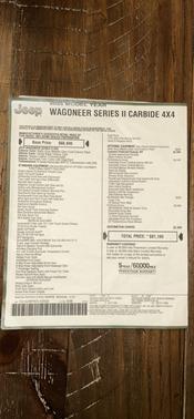 Gray 2025 Jeep Wagoneer Series II Carbide