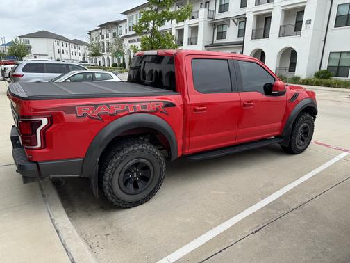 Red 2018 Ford F-150 Raptor