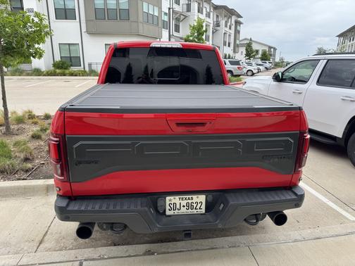 Red 2018 Ford F-150 Raptor