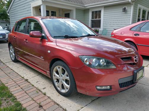 Red 2008 Mazda Mazda3 s Grand Touring