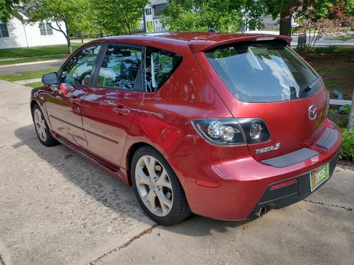 Red 2008 Mazda Mazda3 s Grand Touring