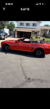 Orange 2012 Chevrolet Camaro 1LT