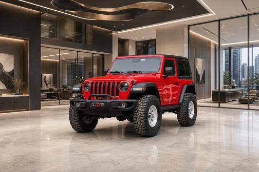 Red 2021 Jeep Wrangler Rubicon
