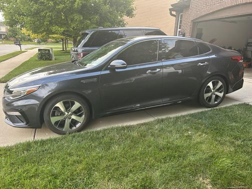 Gray 2019 Kia Optima S