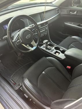 Gray 2019 Kia Optima S