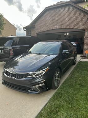 Gray 2019 Kia Optima S