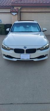 White 2015 BMW 328 i