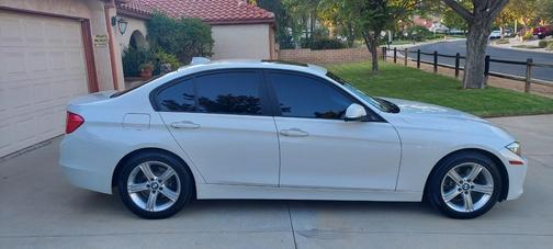 White 2015 BMW 328 i