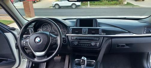 White 2015 BMW 328 i