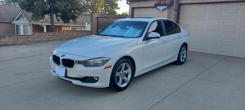 White 2015 BMW 328 i