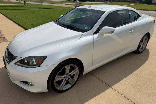 White 2012 Lexus IS 250C Base
