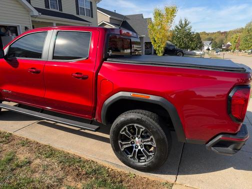 Red 2024 GMC Canyon AT4