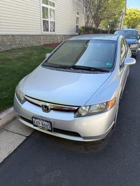 Silver 2007 Honda Civic LX